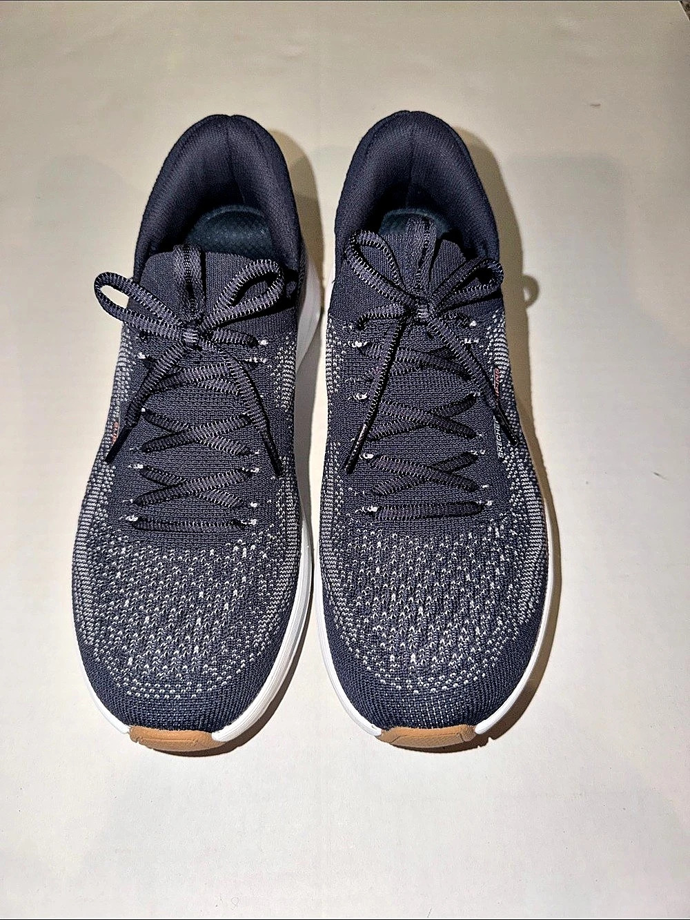 Skechers Slip-Ins Athletic Sneakers in Blue & White with Archfit